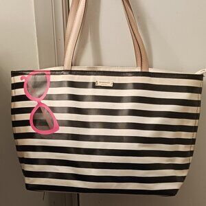Kate Spade Splash Out Stripe Sunglasses Beach Tote